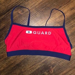 Lifeguard Swim top
